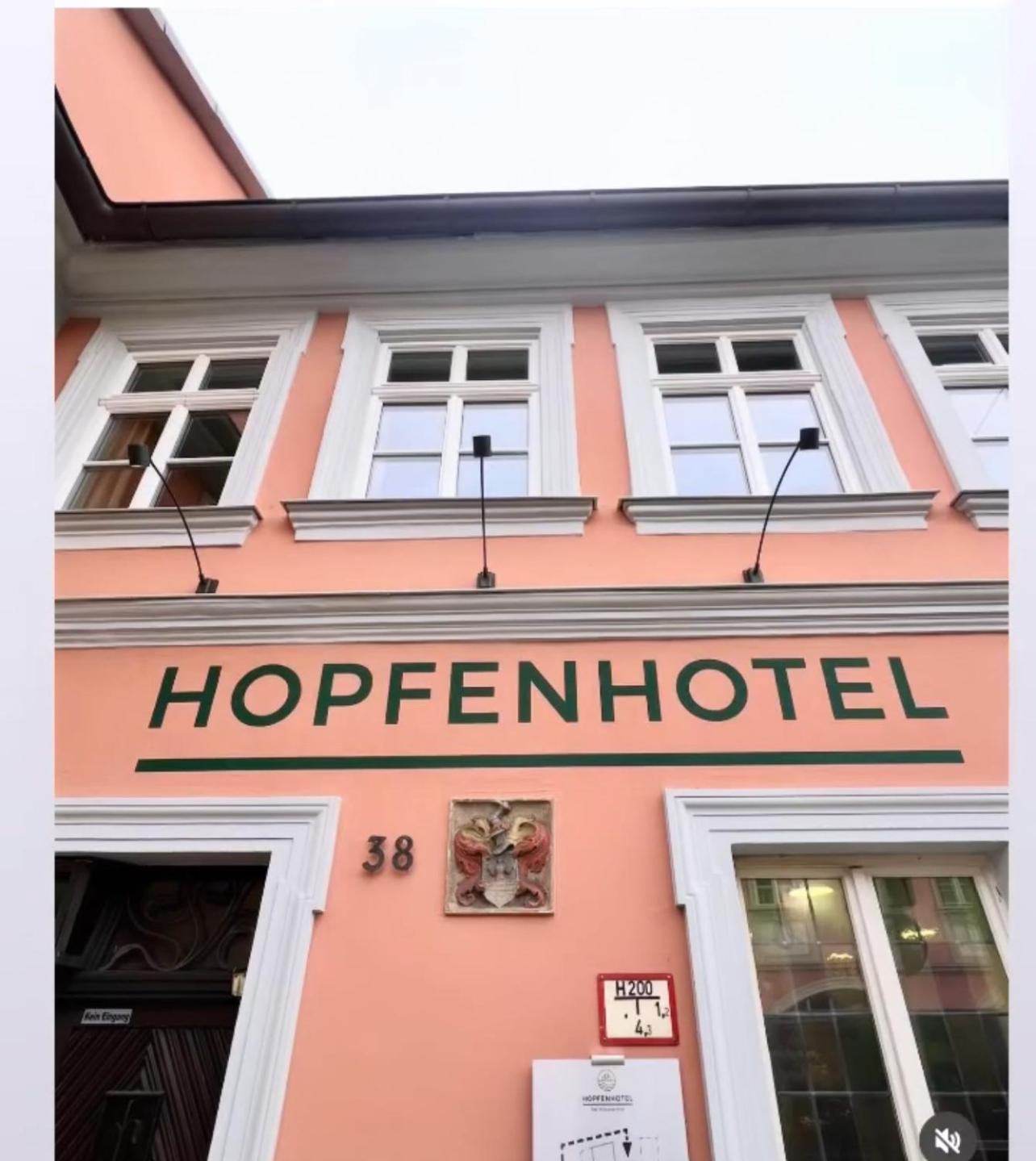 Hopfenhotel Am Adenauerufer Bamberg Exteriér fotografie